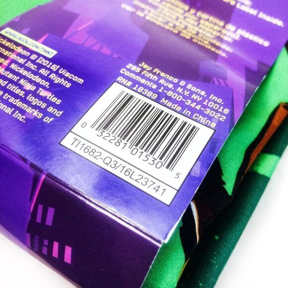 NWT Shower Curtain TMNT Teenage Mutant Ninja Turtles 72”x72” - Picture 5 of 7